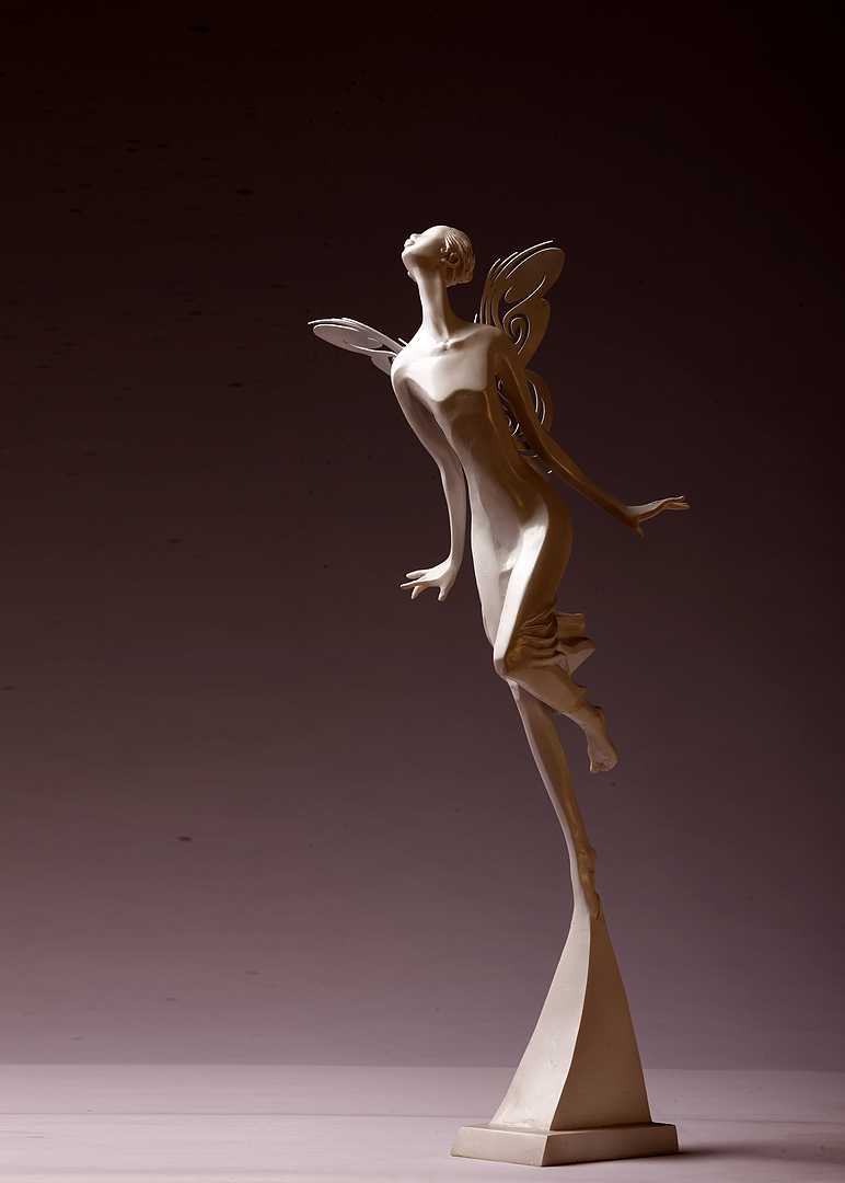 《心翔——时空之舞》青铜铸造 2016年